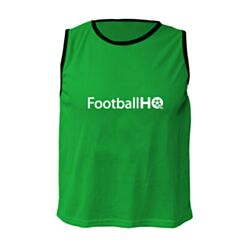 Football HQ Logo Training Bib - Green