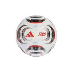 Tiro Pro Football - White/Black/Bright Red