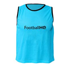 Football HQ Logo Training Bib - Light Blue